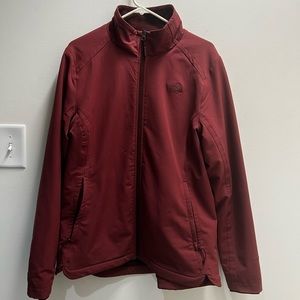 XL burgundy north face